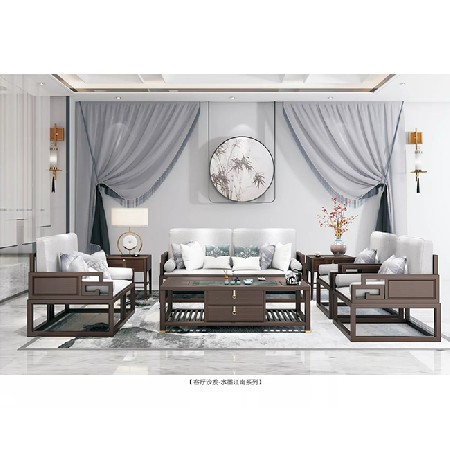 客厅沙发-水墨江南系列